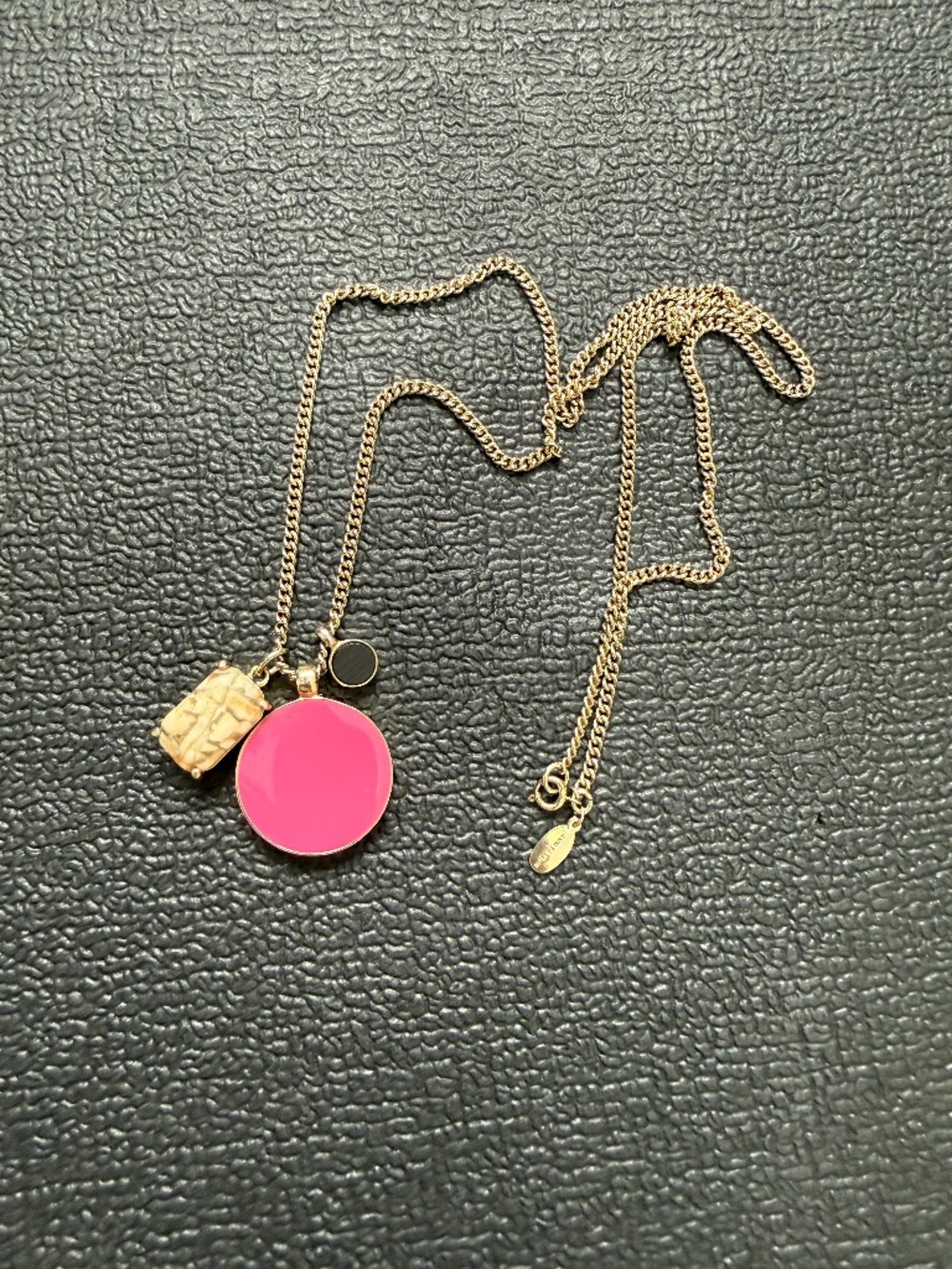 Ann Taylor Multi Color Statement Drop Necklace
